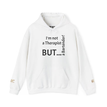 "I'm Not a Therapist, But a Bartender!" - Sweatshirt Unissexo Heavy Blend™ com Capuz