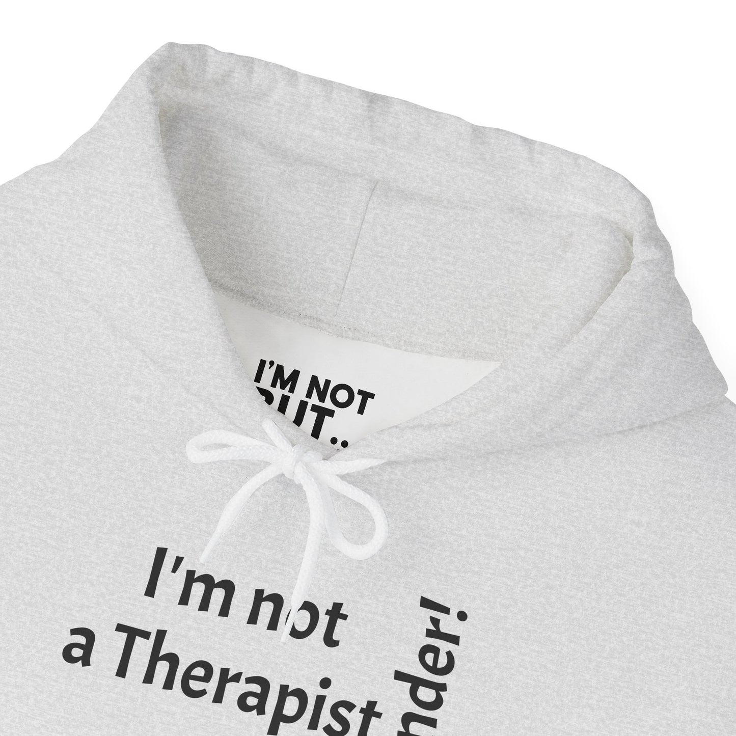 "I'm Not a Therapist, But a Bartender!" - Sweatshirt Unissexo Heavy Blend™ com Capuz