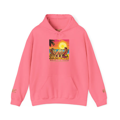 "Edição Especial – Sunset" - Sweatshirt Unissexo Heavy Blend™ com Capuz