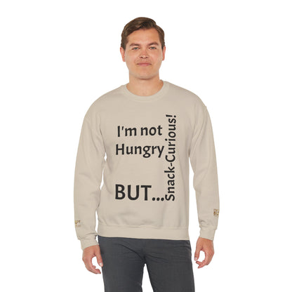 "I'm Not Hungry, But... Snack-Curious!" - Sweatshirt Unissexo Heavy Blend™