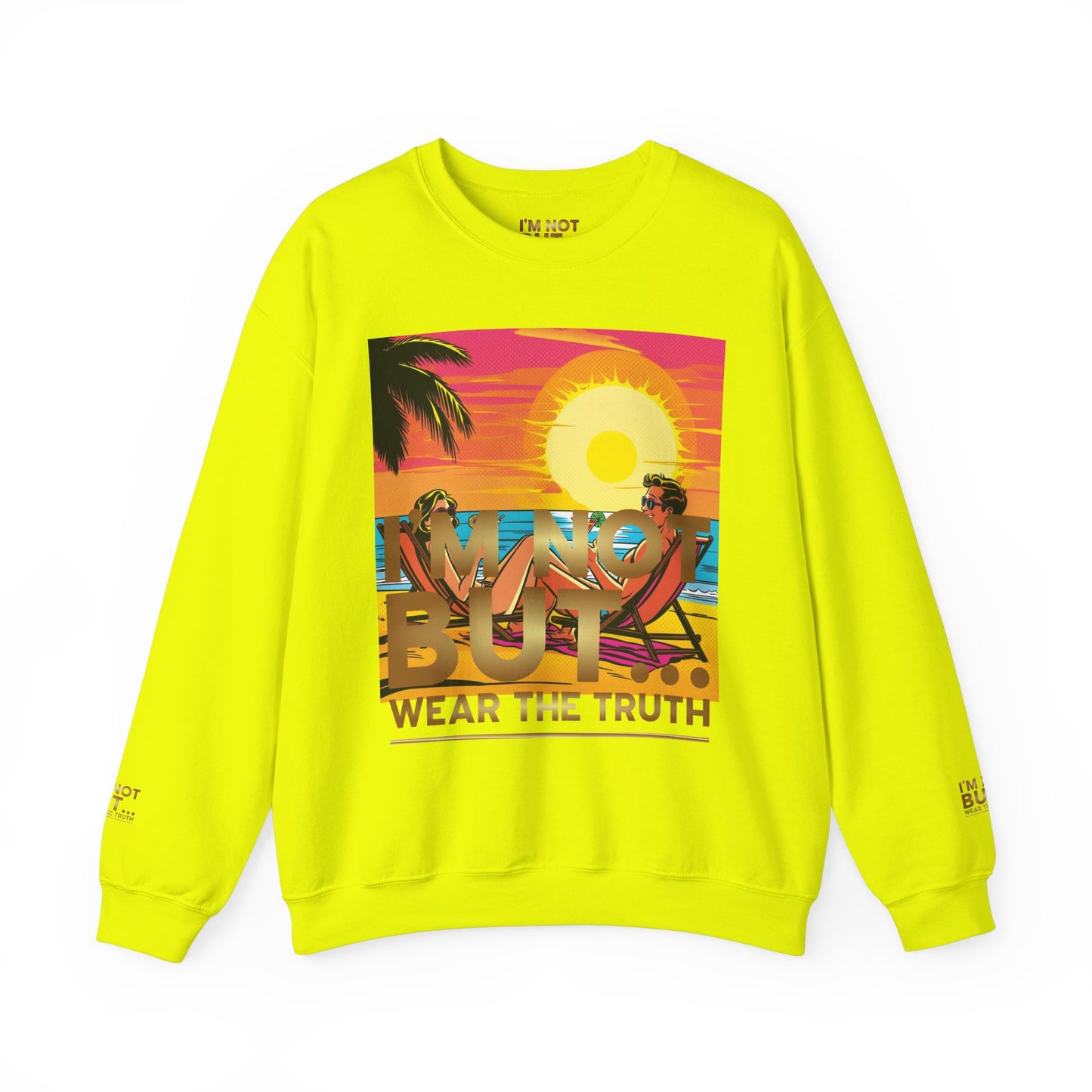 "Edição Especial – Sunset" - Sweatshirt Unissexo Heavy Blend™ com Gola Redonda