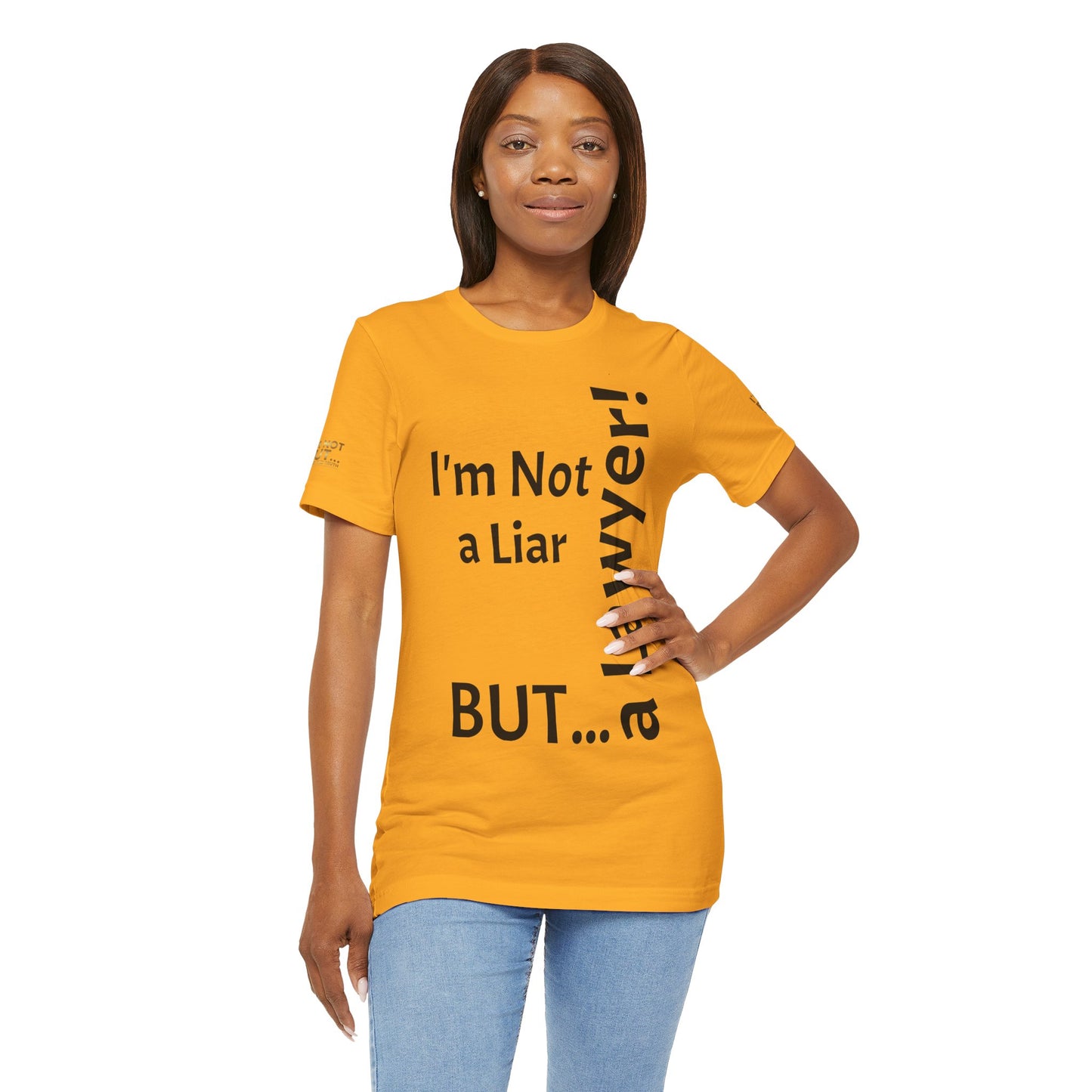 "I'm Not a Liar, But... a Lawyer!" - T-shirt Unissexo Clássico