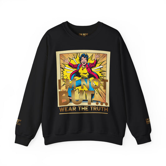 "Edição Especial –Energia Pura" - Sweatshirt Unissexo Heavy Blend™ com Gola Redonda