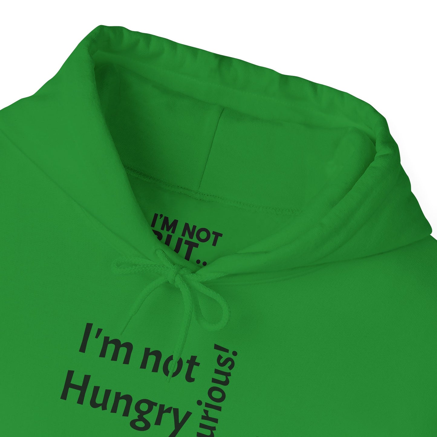 "I'm Not Hungry, But... Snack-Curious!" - Sweatshirt Unissexo Heavy Blend™ com Capuz