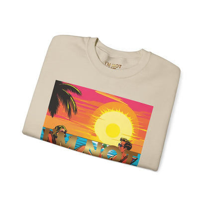 « Édition spéciale – Sunset » – Sweat-shirt ras du cou unisexe Heavy Blend™ 