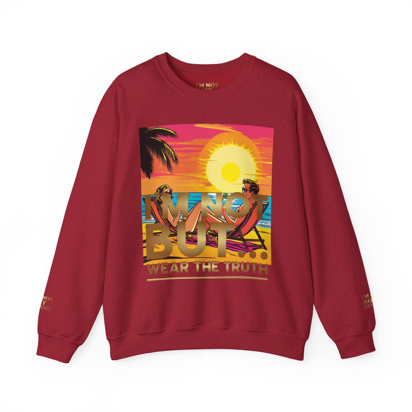 « Édition spéciale – Sunset » – Sweat-shirt ras du cou unisexe Heavy Blend™ 