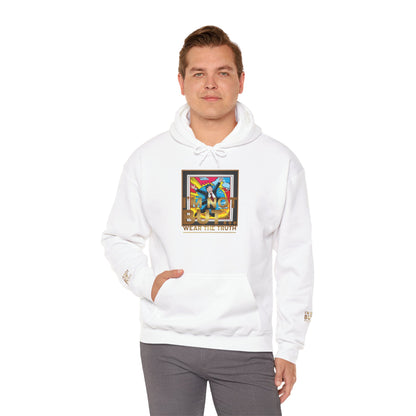 "Edição Especial –Explosão de Positividade" - Sweatshirt Unissexo Heavy Blend™ com Capuz