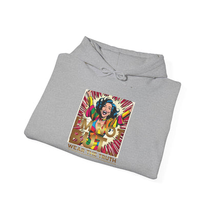 « Édition spéciale – Boom ! Exprimez-vous » – Sweat-shirt à capuche unisexe Heavy Blend™