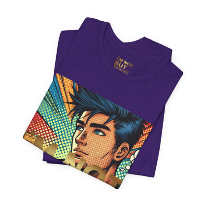 "Edição Especial –Olhar Determinado" - T-Shirt Unissexo de Manga Curta em Jersey