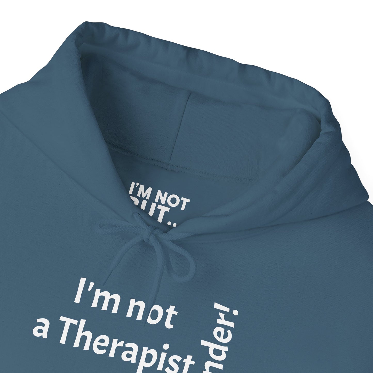 "I'm Not a Therapist, But a Bartender!" - Sweatshirt Unissexo Heavy Blend™ com Capuz