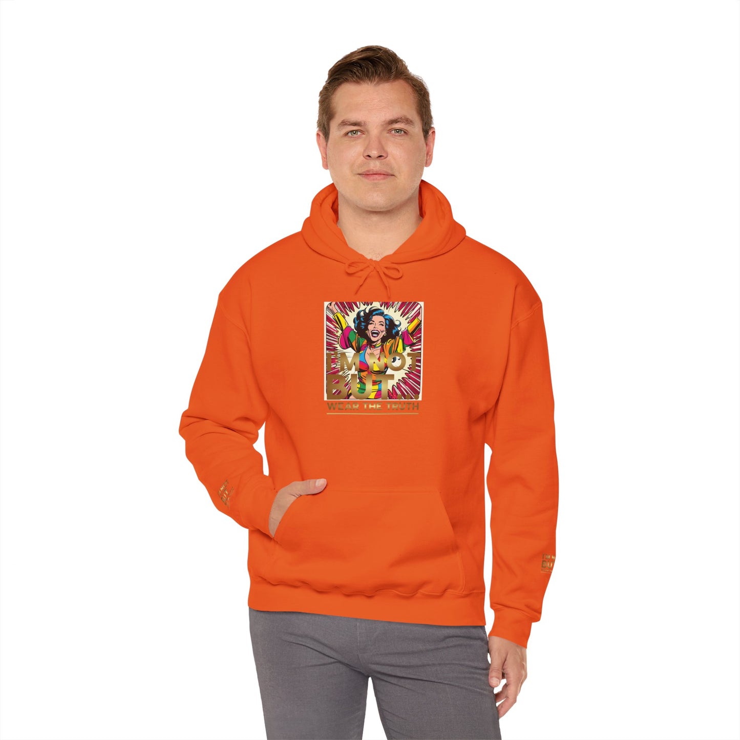 "Edição Especial –Boom! Expressa-te" - Sweatshirt Unissexo Heavy Blend™ com Capuz