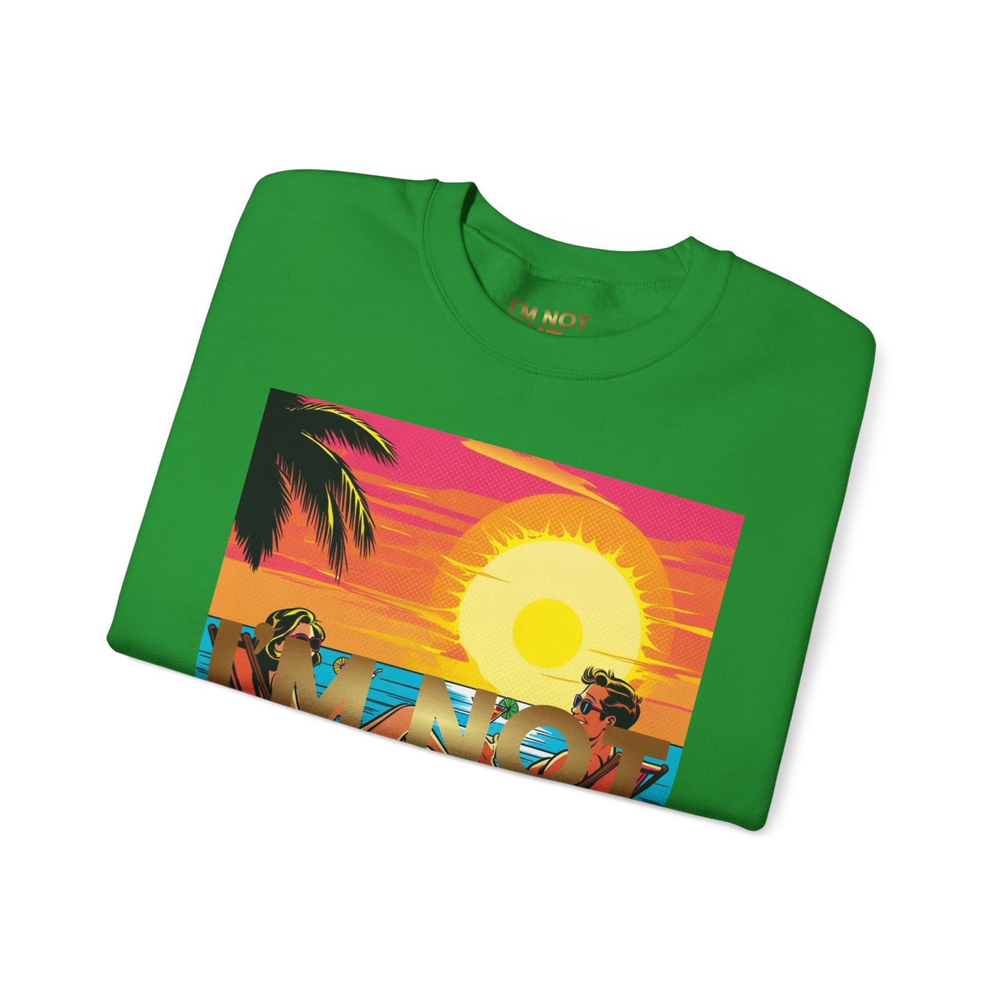 "Edição Especial – Sunset" - Sweatshirt Unissexo Heavy Blend™ com Gola Redonda