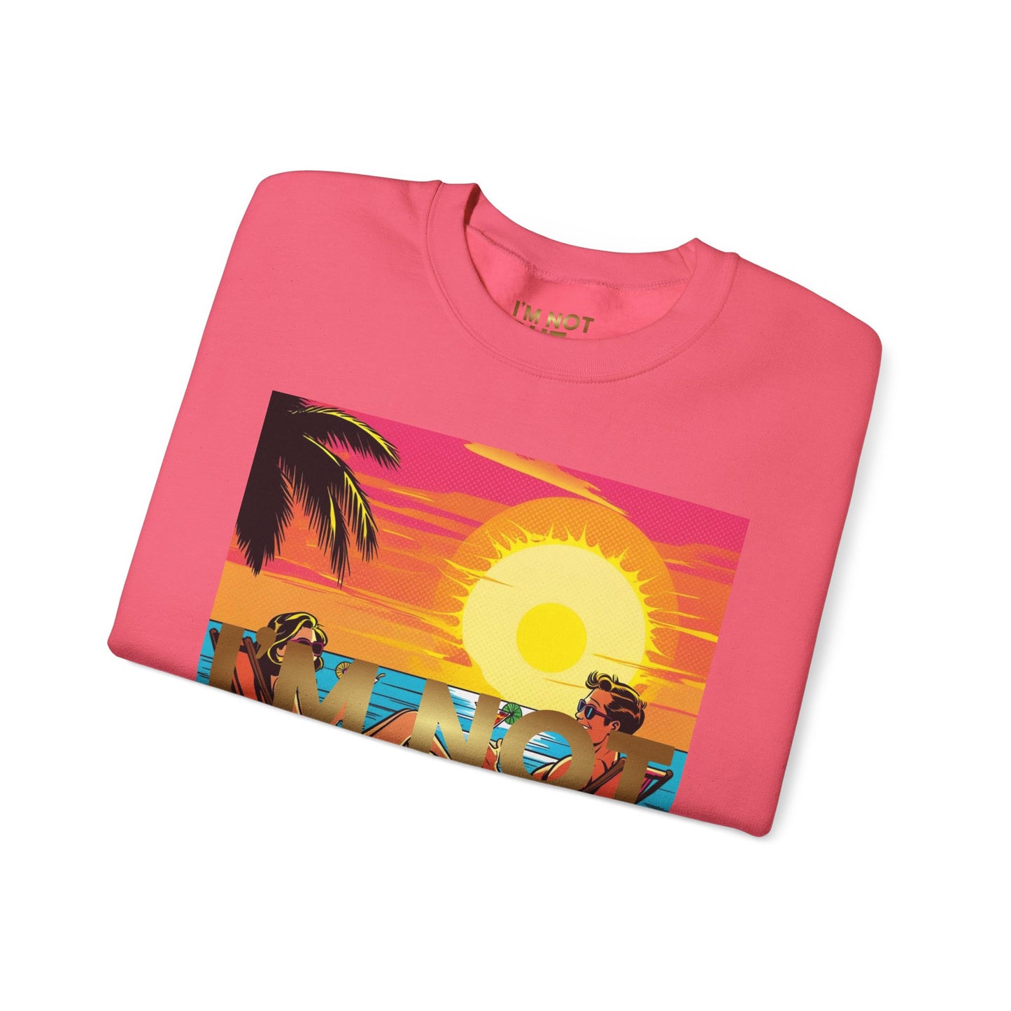 "Edição Especial – Sunset" - Sweatshirt Unissexo Heavy Blend™ com Gola Redonda