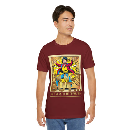 "Edição Especial –Energia Pura" - T-Shirt Unissexo de Manga Curta em Jersey