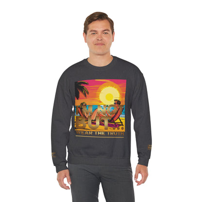 « Édition spéciale – Sunset » – Sweat-shirt ras du cou unisexe Heavy Blend™ 