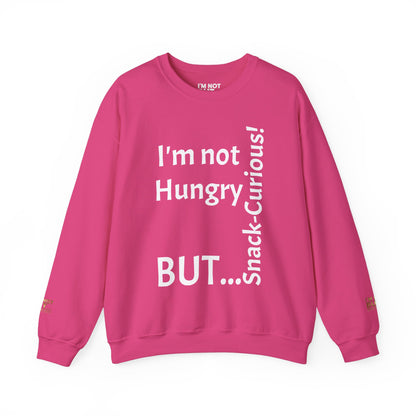 "I'm Not Hungry, But... Snack-Curious!" - Sweatshirt Unissexo Heavy Blend™