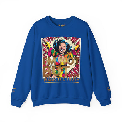 "Edição Especial –Boom! Expressa-te" - Sweatshirt Unissexo Heavy Blend™ com Gola Redonda