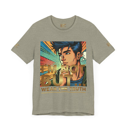 "Edição Especial –Olhar Determinado" - T-Shirt Unissexo de Manga Curta em Jersey