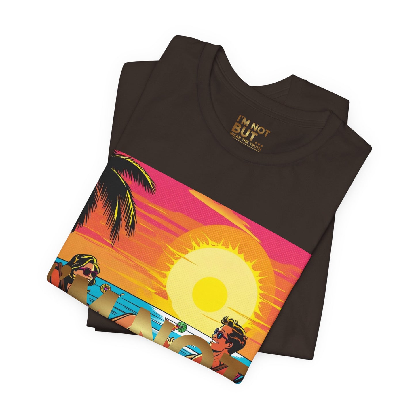 "Edição Especial – Sunset" - T-Shirt Unissexo de Manga Curta em Jersey