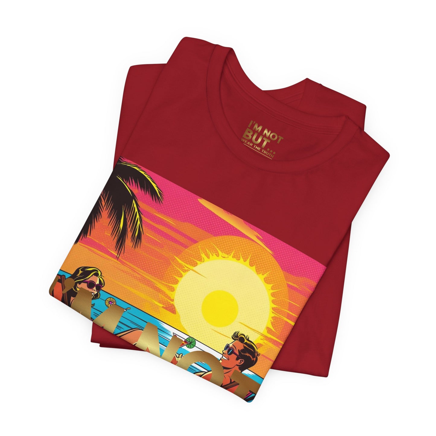 "Edição Especial – Sunset" - T-Shirt Unissexo de Manga Curta em Jersey