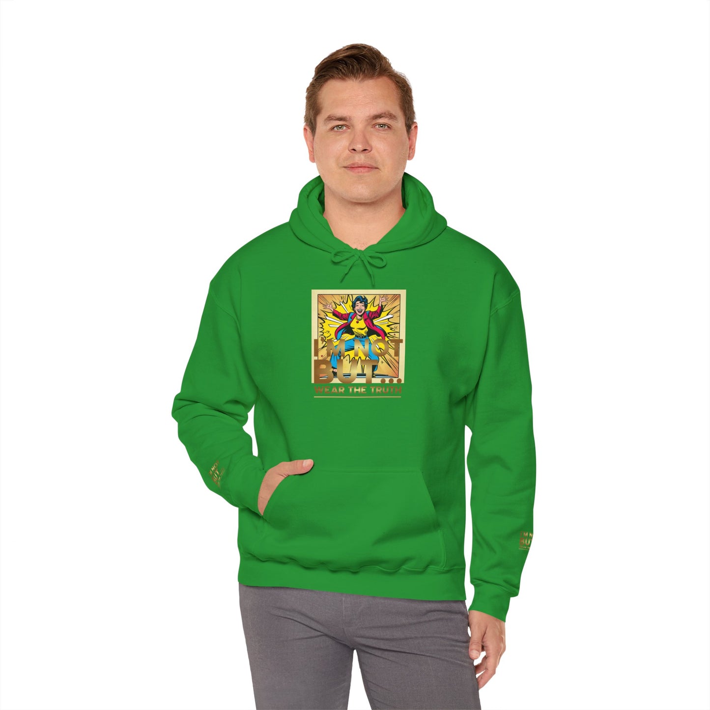 "Edição Especial –Energia Pura" - Sweatshirt Unissexo Heavy Blend™ com Capuz