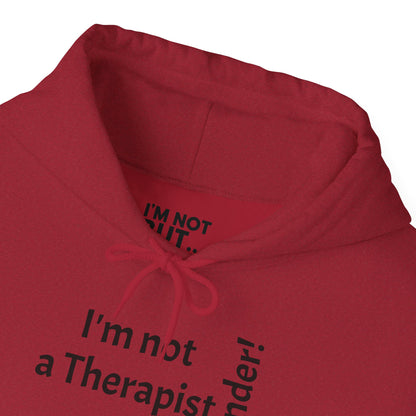 "I'm Not a Therapist, But a Bartender!" - Sweatshirt Unissexo Heavy Blend™ com Capuz