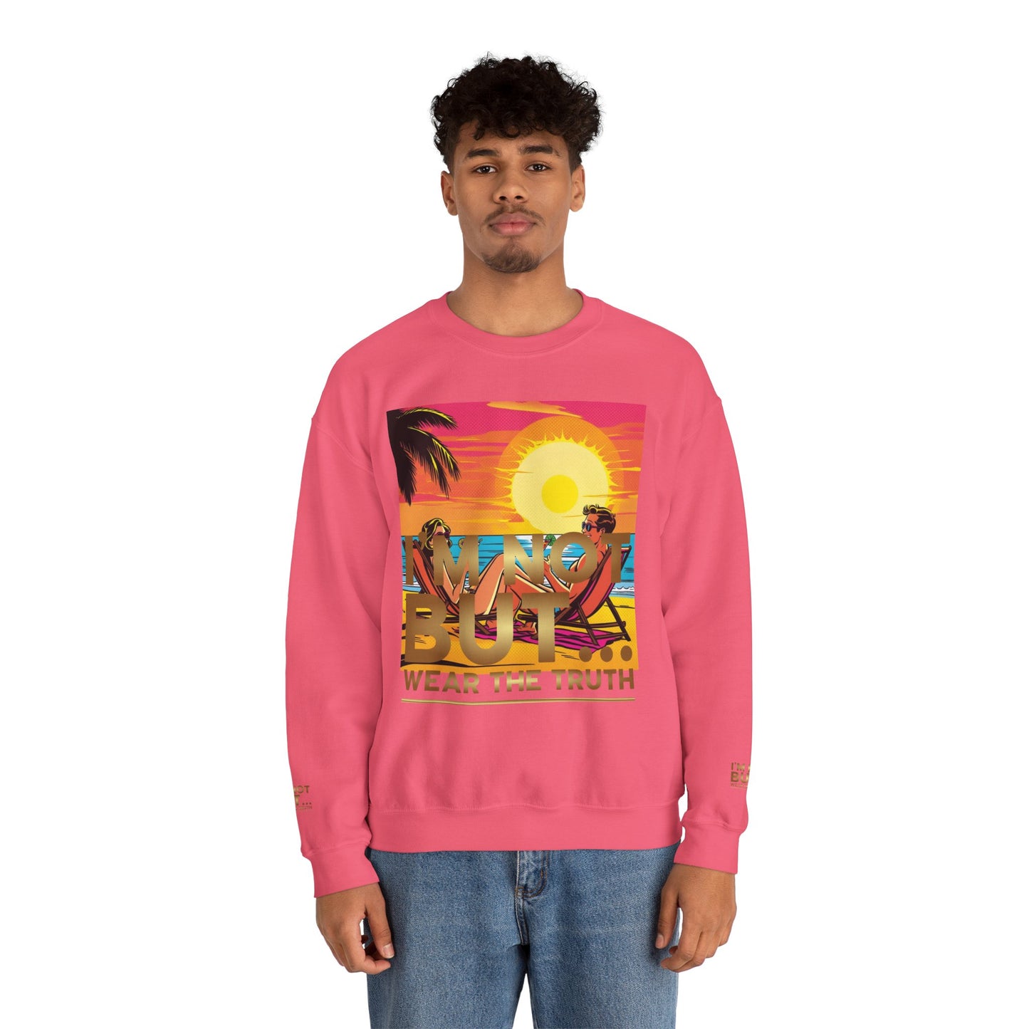 "Edição Especial – Sunset" - Sweatshirt Unissexo Heavy Blend™ com Gola Redonda