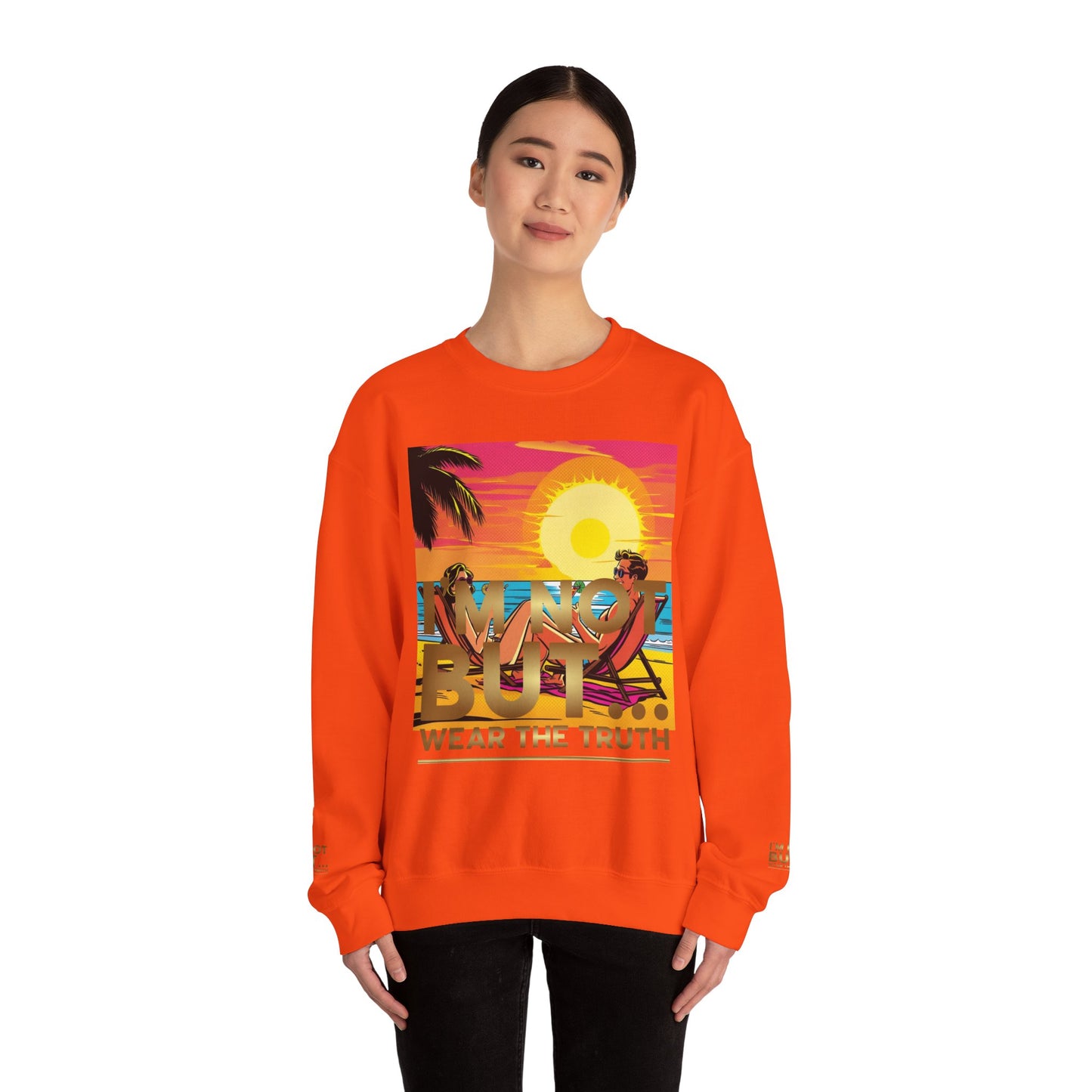 « Édition spéciale – Sunset » – Sweat-shirt ras du cou unisexe Heavy Blend™ 