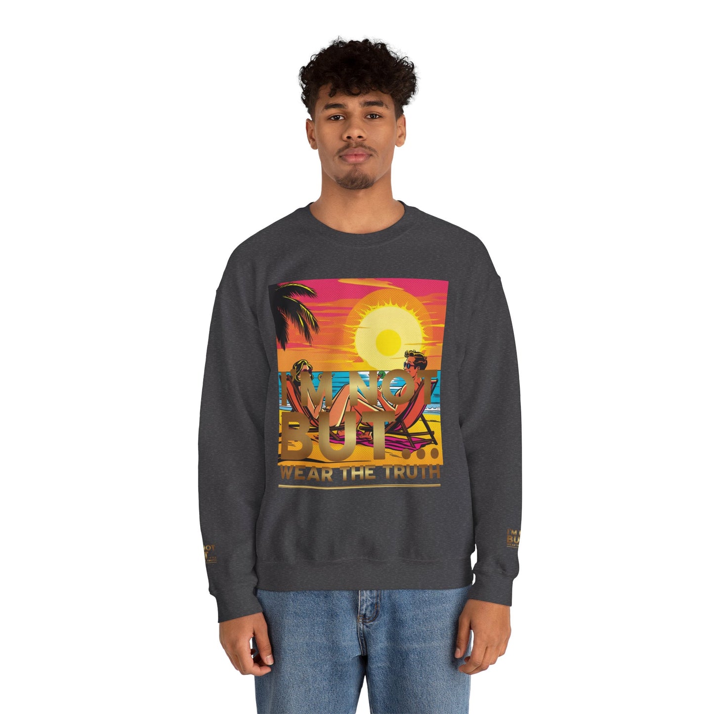 « Édition spéciale – Sunset » – Sweat-shirt ras du cou unisexe Heavy Blend™ 