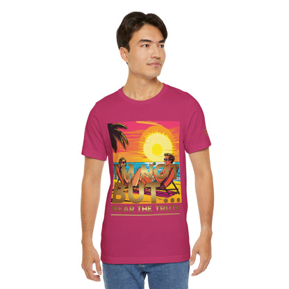 "Edição Especial – Sunset" - T-Shirt Unissexo de Manga Curta em Jersey