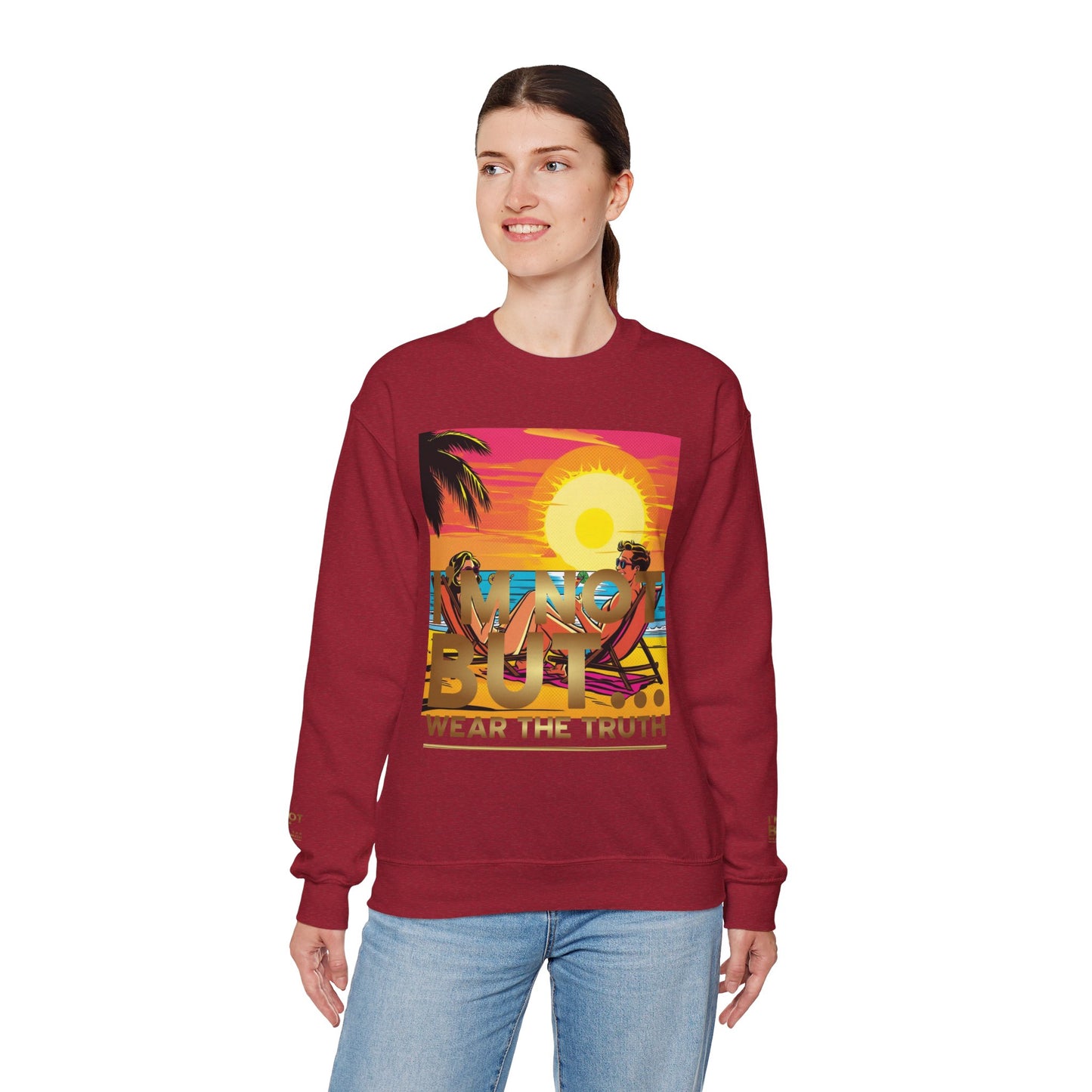 « Édition spéciale – Sunset » – Sweat-shirt ras du cou unisexe Heavy Blend™ 