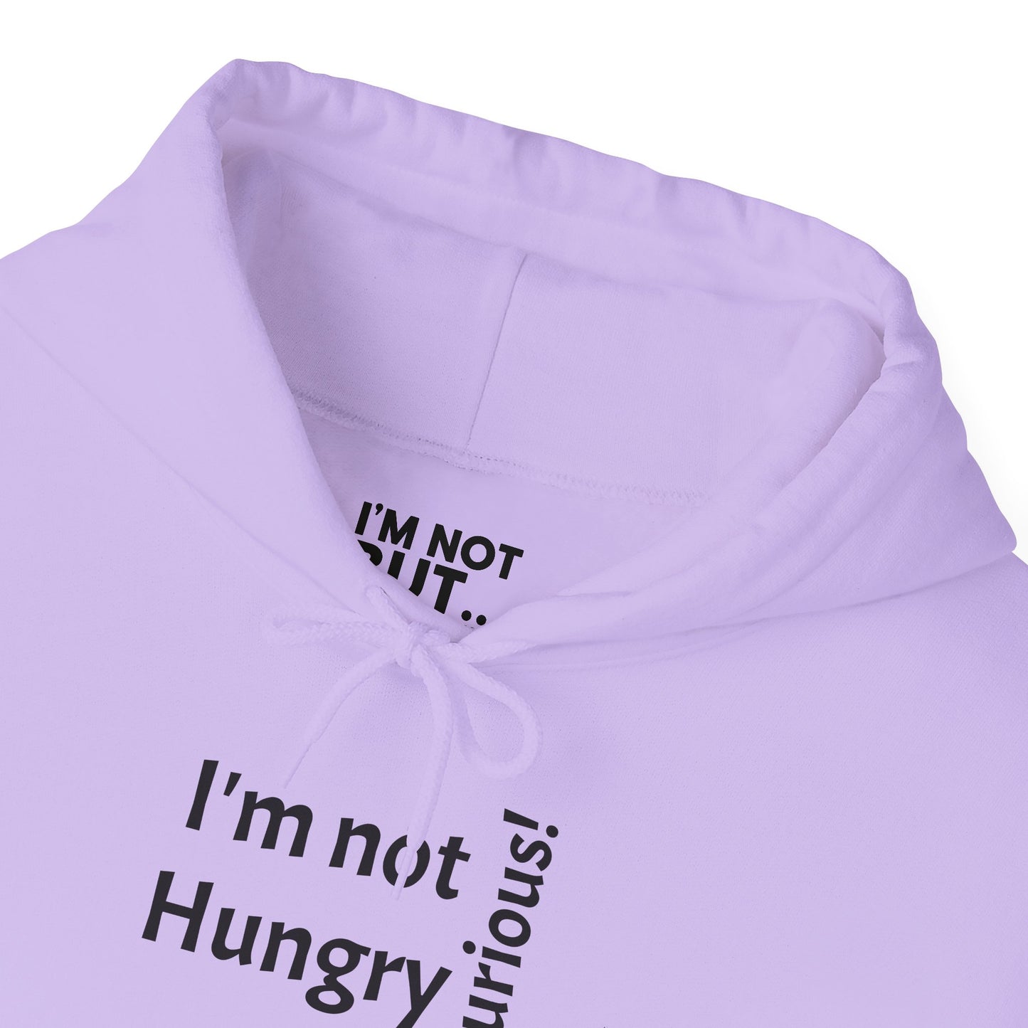 "I'm Not Hungry, But... Snack-Curious!" - Sweatshirt Unissexo Heavy Blend™ com Capuz