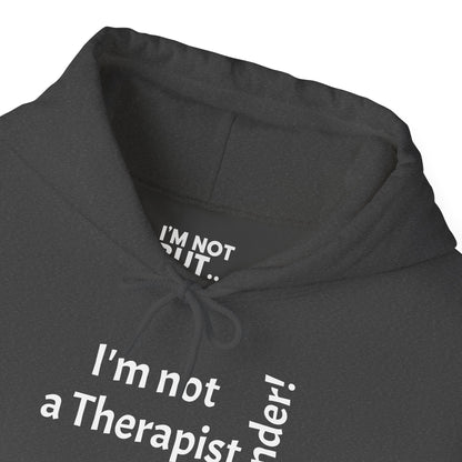 "I'm Not a Therapist, But a Bartender!" - Sweatshirt Unissexo Heavy Blend™ com Capuz