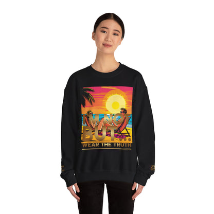 « Édition spéciale – Sunset » – Sweat-shirt ras du cou unisexe Heavy Blend™ 