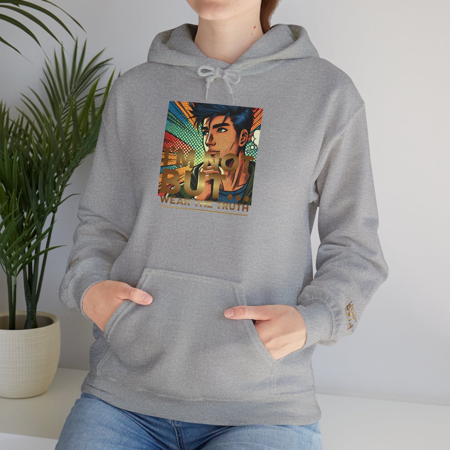 « Édition spéciale – Look déterminé » – Sweat-shirt à capuche unisexe Heavy Blend™