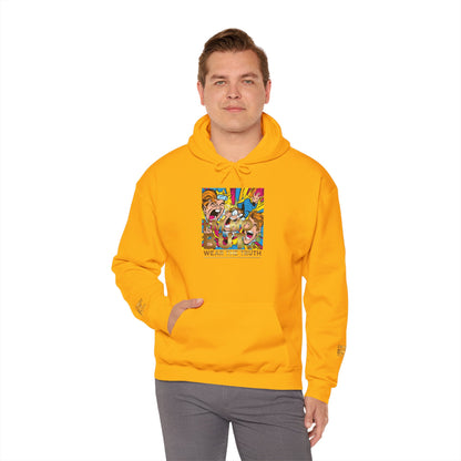 "Edição Especial –Descontrolo com Estilo" - Sweatshirt Unissexo Heavy Blend™ com Capuz