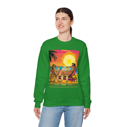 "Edição Especial – Sunset" - Sweatshirt Unissexo Heavy Blend™ com Gola Redonda