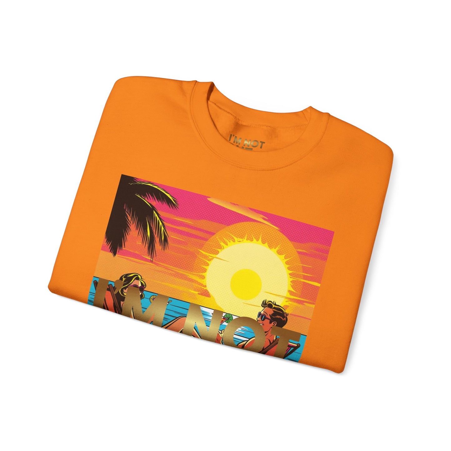 "Edição Especial – Sunset" - Sweatshirt Unissexo Heavy Blend™ com Gola Redonda