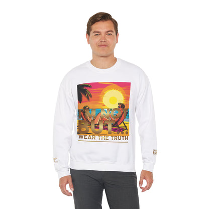 « Édition spéciale – Sunset » – Sweat-shirt ras du cou unisexe Heavy Blend™ 