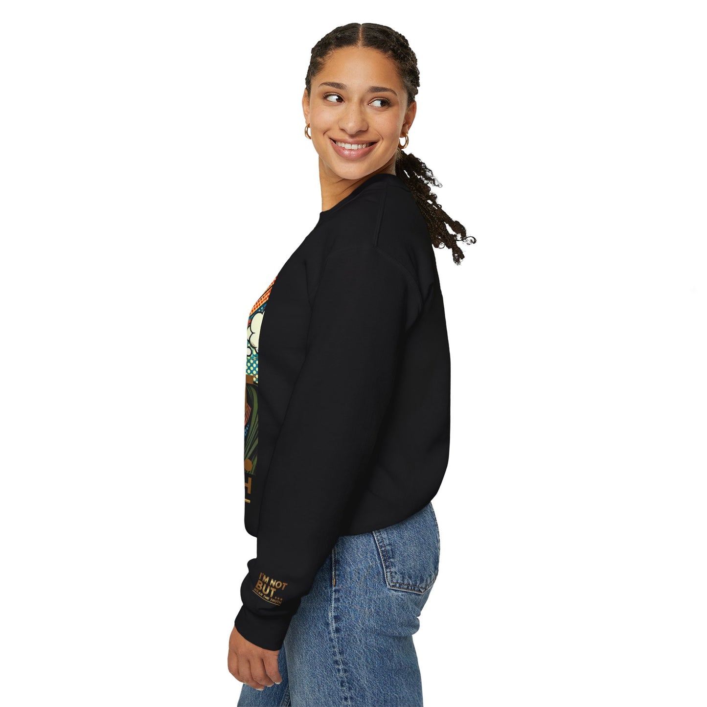 « Édition spéciale – Look déterminé » – Sweat-shirt ras du cou unisexe Heavy Blend™ 