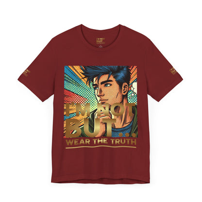 "Edição Especial –Olhar Determinado" - T-Shirt Unissexo de Manga Curta em Jersey