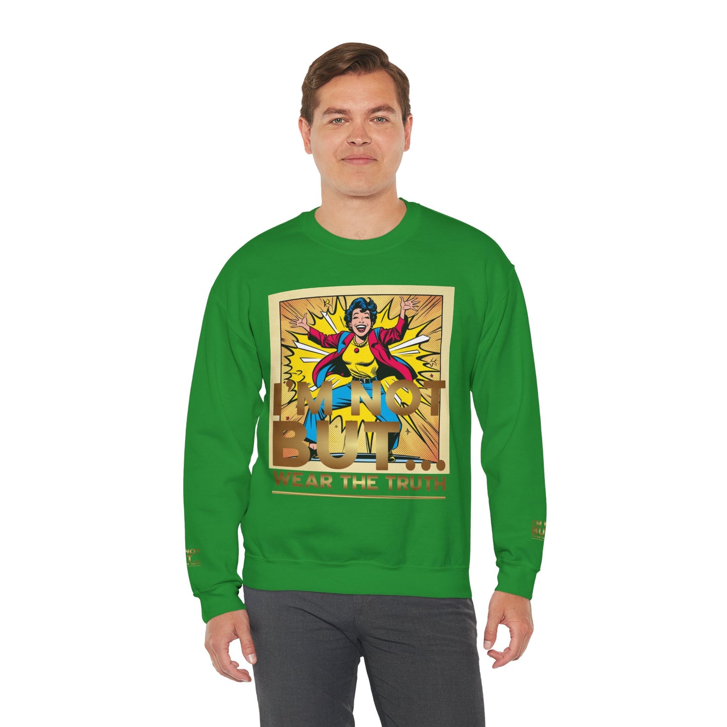 "Edição Especial –Energia Pura" - Sweatshirt Unissexo Heavy Blend™ com Gola Redonda