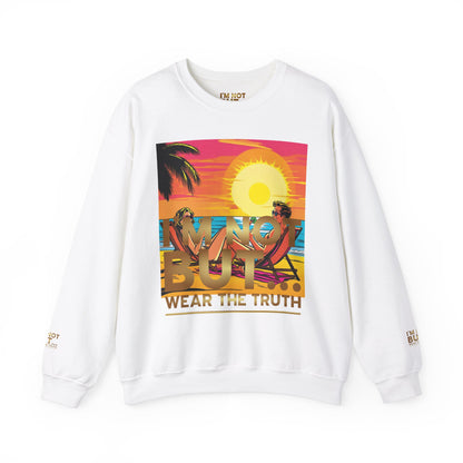 "Edição Especial – Sunset" - Sweatshirt Unissexo Heavy Blend™ com Gola Redonda