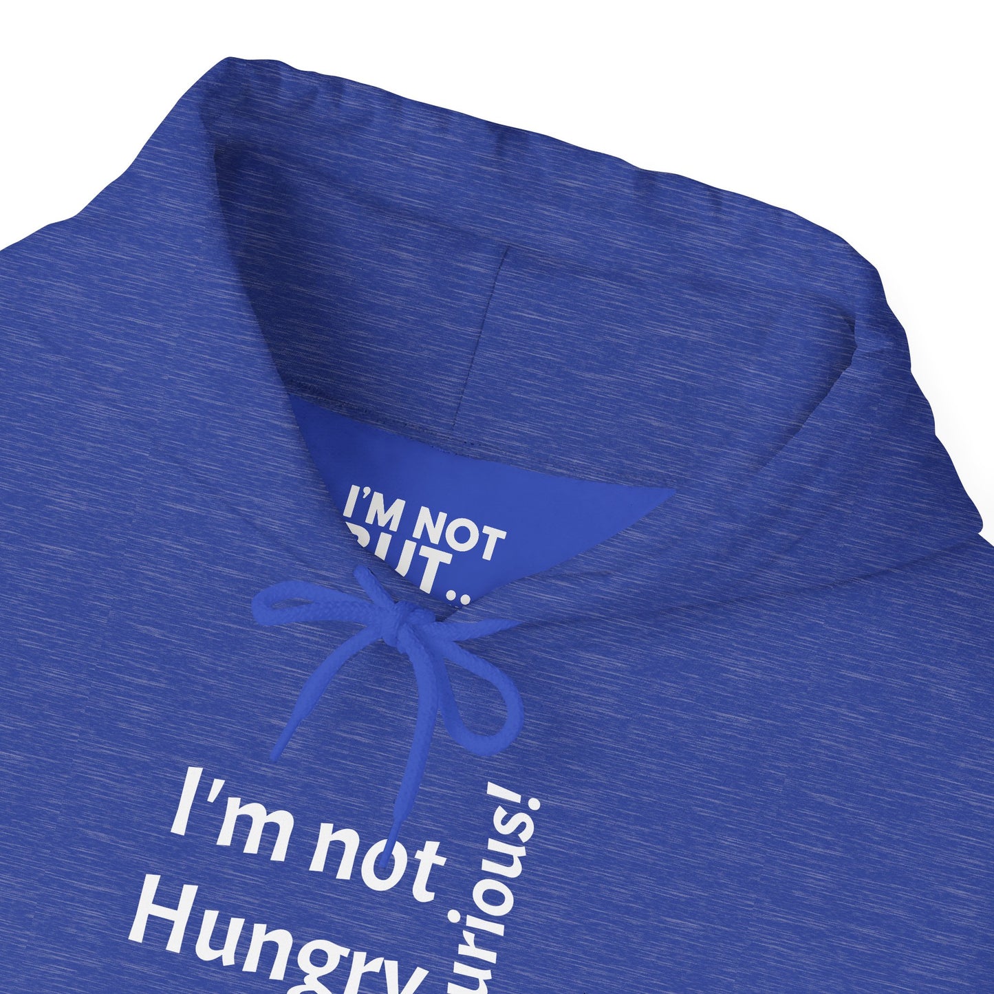 "I'm Not Hungry, But... Snack-Curious!"- Sweatshirt Unissexo Heavy Blend™ com Capuz