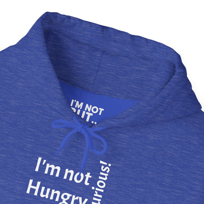 "I'm Not Hungry, But... Snack-Curious!"- Sweatshirt Unissexo Heavy Blend™ com Capuz