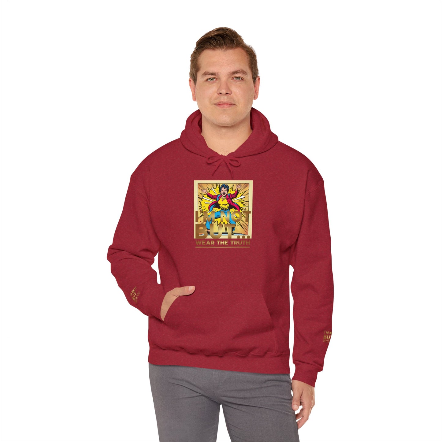 "Edição Especial –Energia Pura" - Sweatshirt Unissexo Heavy Blend™ com Capuz