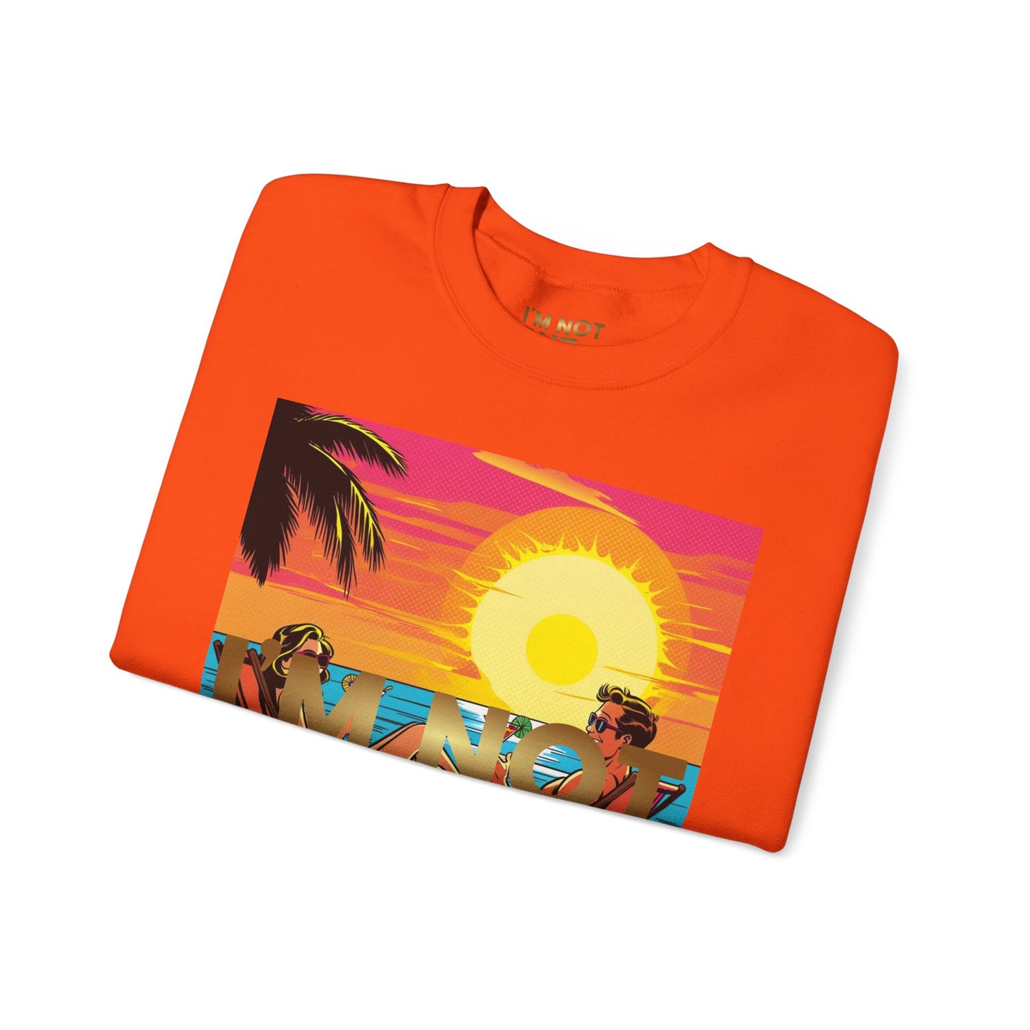 "Edição Especial – Sunset" - Sweatshirt Unissexo Heavy Blend™ com Gola Redonda