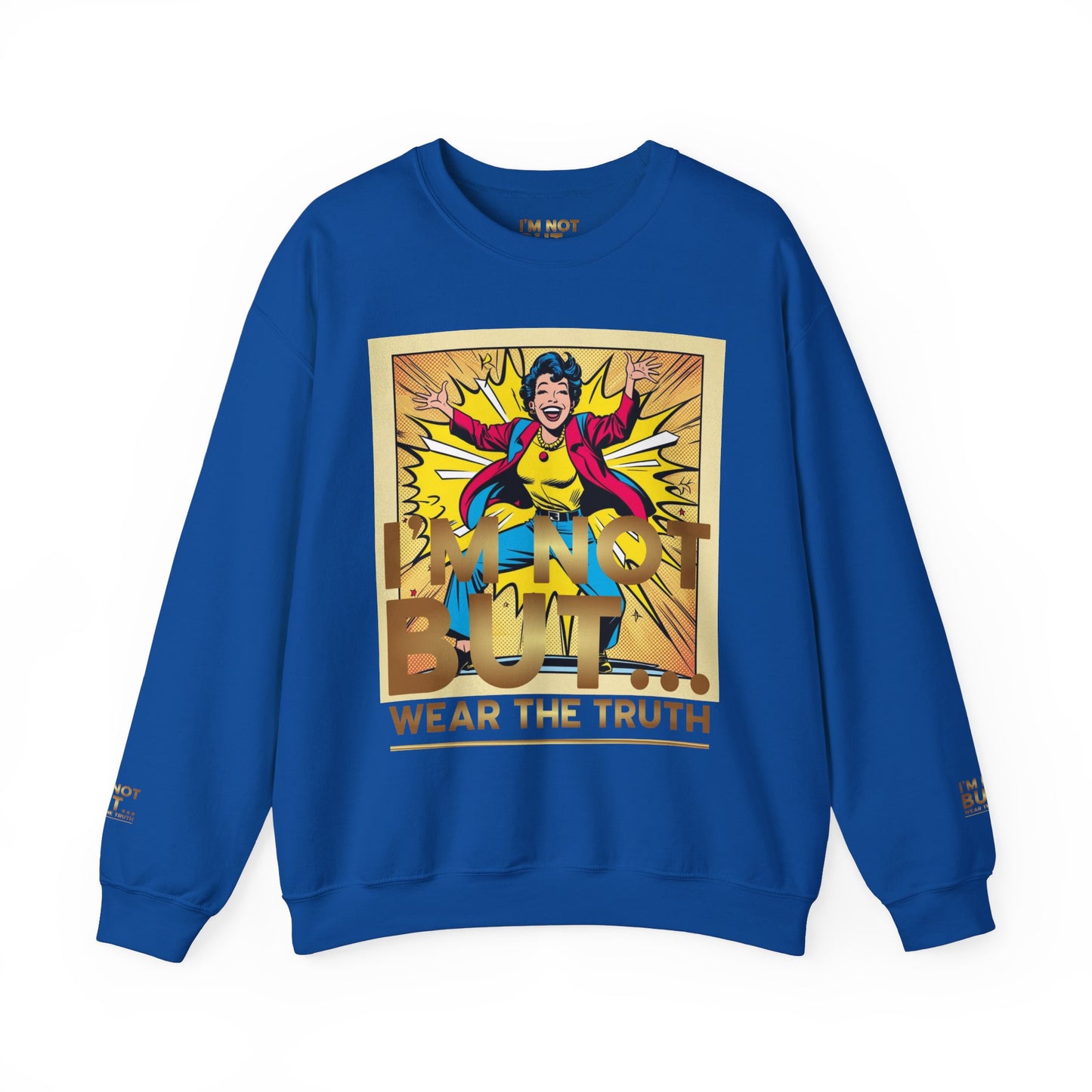 "Edição Especial –Energia Pura" - Sweatshirt Unissexo Heavy Blend™ com Gola Redonda