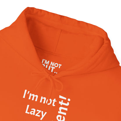 "I'm not Lazy, But... Efficient!"Sweatshirt Unissexo Heavy Blend™ com Capuz