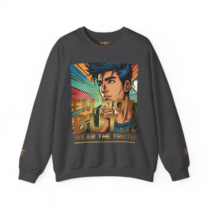 "Edição Especial –Olhar Determinado" - Sweatshirt Unissexo Heavy Blend™ com Gola Redonda